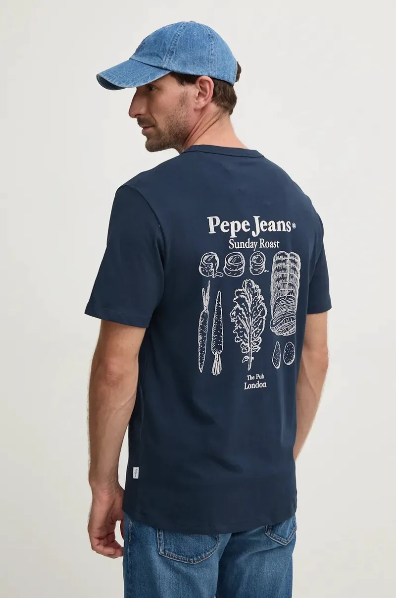 Βαμβακερό μπλουζάκι Pepe Jeans ARRYN