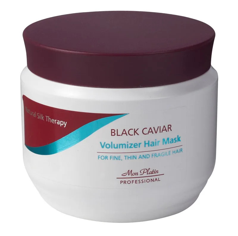 Mon Platin Professional - Natural Silk Therapy Black Caviar Volumizer Hair Mask (250ml)