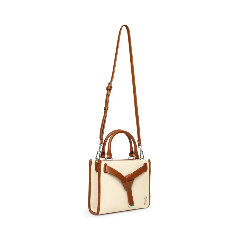 Γυναικεία Τσάντα Χειρός Ώμου Steve Madden Bcolly 13002505-CGS Μπεζ Ψάθα Ταμπά