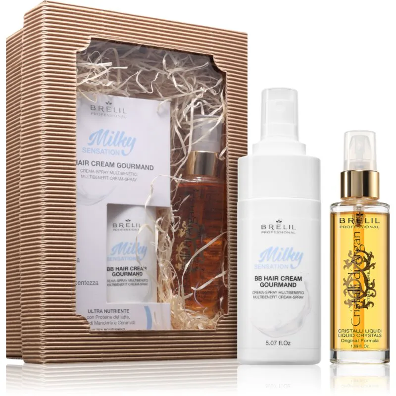 Brelil Professional Gift Set σετ δώρου Για λάμψη και απαλότητα μαλλιών