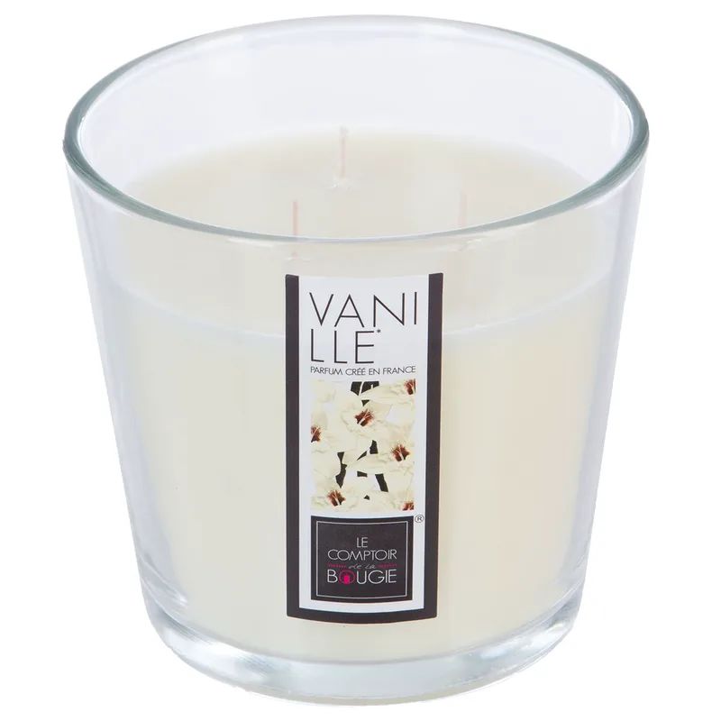 Κερί Αρωματικό 500gr (Φ13.5x12.5) C-B Vanille 123000A