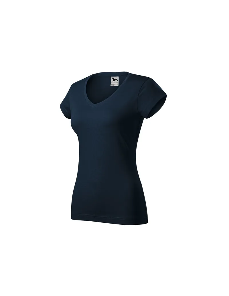 Malfini Γυναικείο Διαφημιστικό T-shirt Κοντομάνικο σε Navy Μπλε Χρώμα MLI-16202