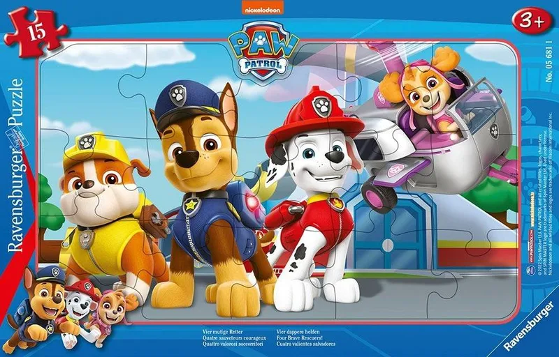 PAW PATROL - RYDER RAVENSBURGER ΠΑΖΛ ΚΑΡΤΕΛΑ 15ΤΜΧ