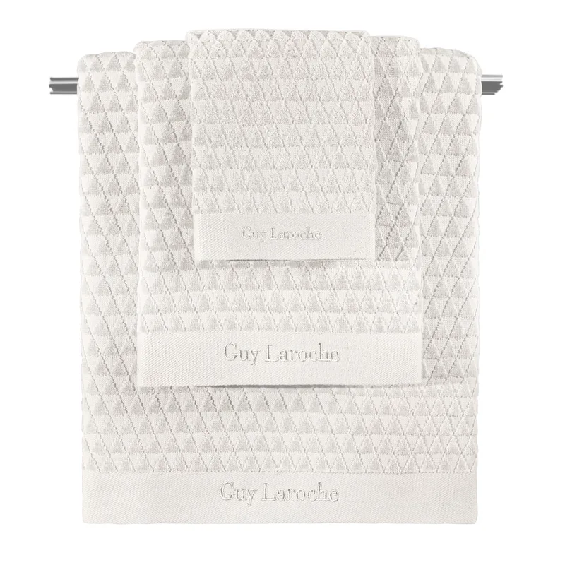 Πετσέτες Μπάνιου (Σετ 3τμχ) Guy Laroche Tokyo White 500gsm