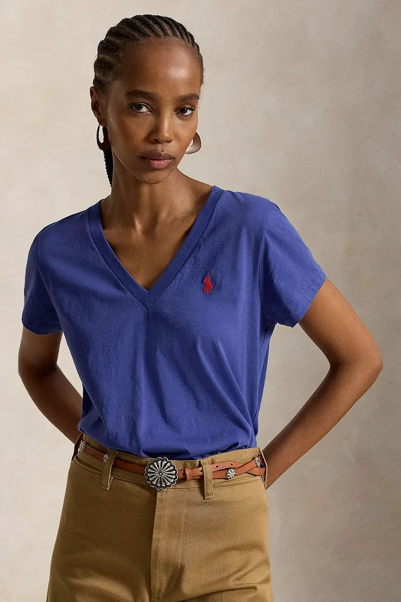 Polo Ralph Lauren βασικό t-shirt γυναικείο βαμβακερό