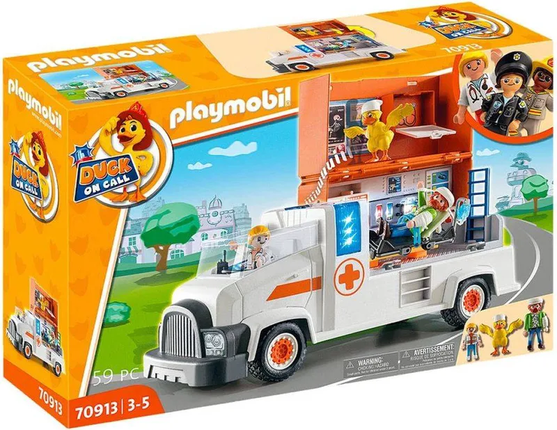 PLAYMOBIL 70913 D.O.C. - ΜΕΓΑΛΟ OΧΗΜΑ ΠΡΩΤΩΝ ΒΟΗΘΕΙΩΝ