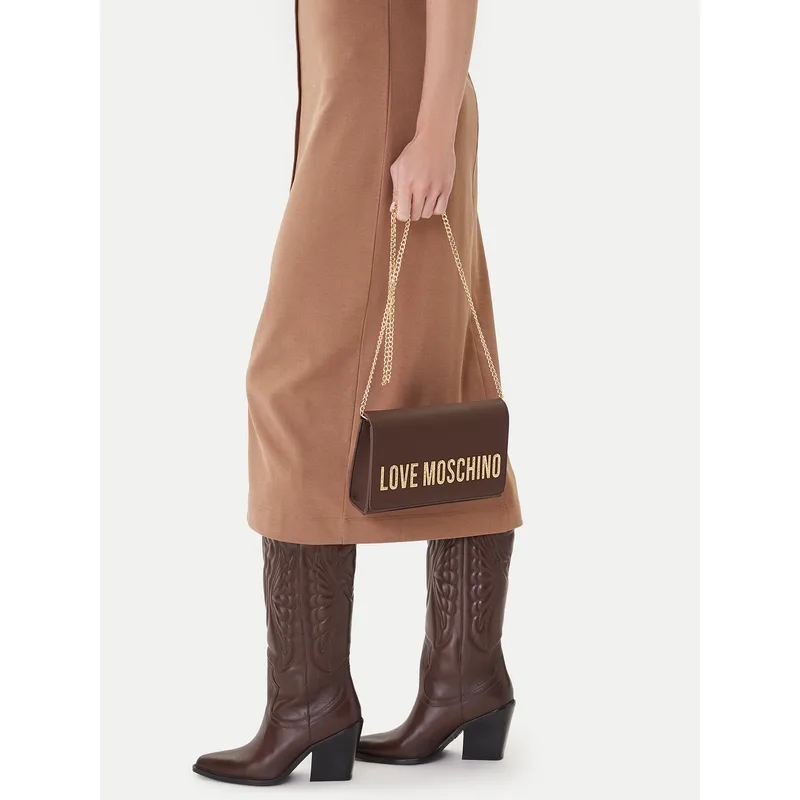 Τσάντα LOVE MOSCHINO JC4121PP0NKD031A Καφέ