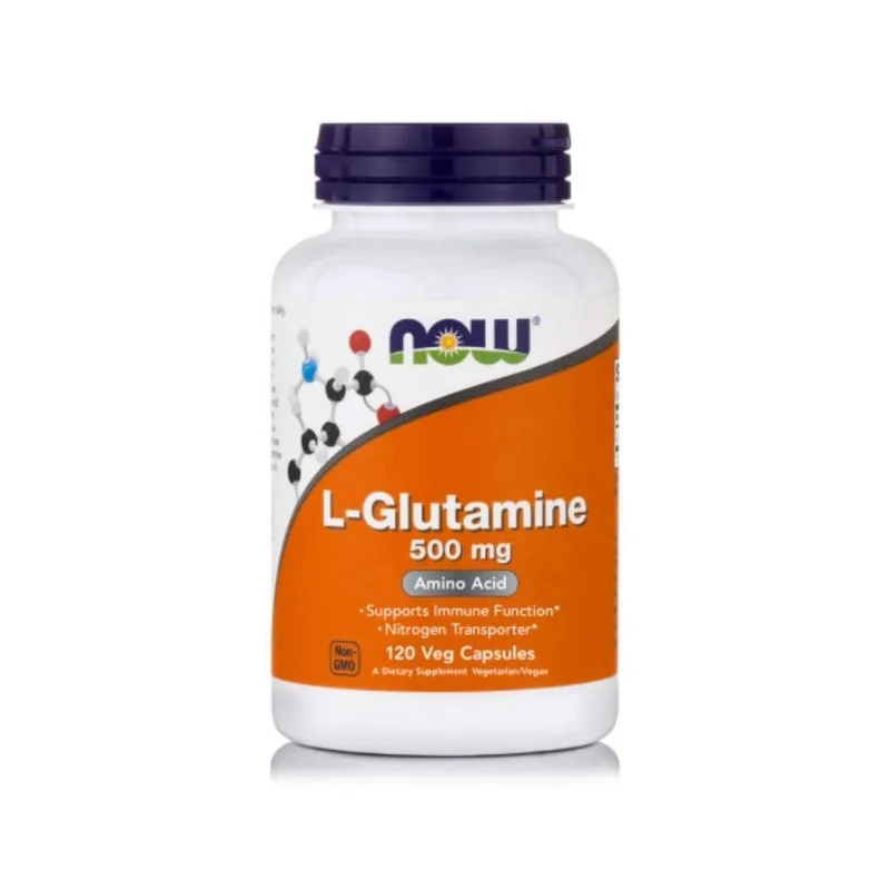 NOW L-glutamine 500mg -120caps