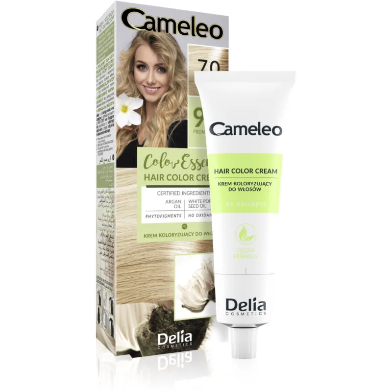 Delia Cosmetics Cameleo Color Essence βαφή μαλλιών σε σωλήνα απόχρωση 7.0 Blonde 75 γρ