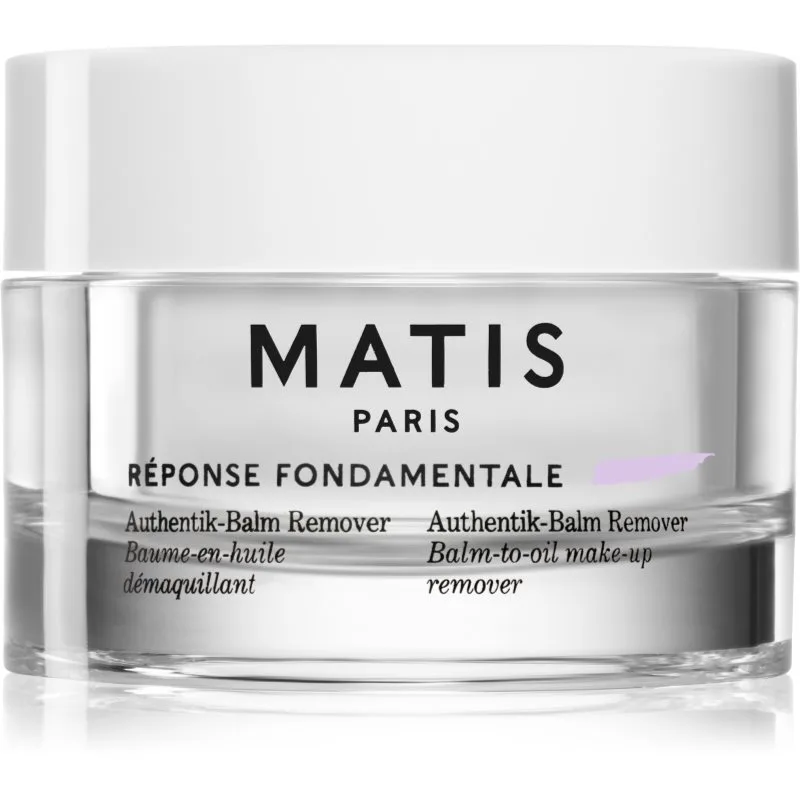 MATIS Paris Réponse Fondamentale Authentik-Balm Remover κρέμα για πρόσωπο για τέλειο καθαρισμό 50 ml