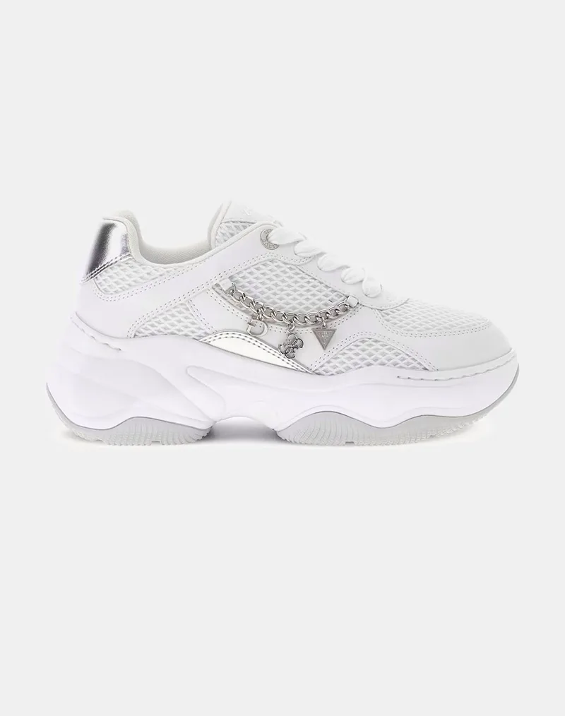 GUESS HARPAA ΠΑΠΟΥΤΣΙ ΓΥΝΑΙΚΕΙΟ FLPHARELE12-WHITE White