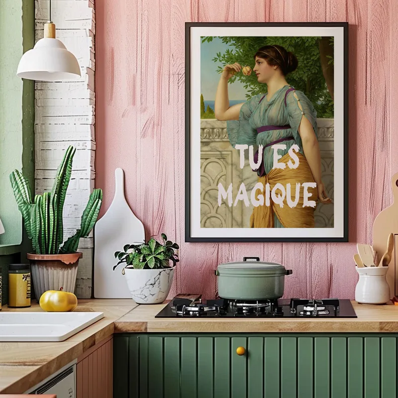 Πόστερ ALTERED ART TU ES MAGIQUE