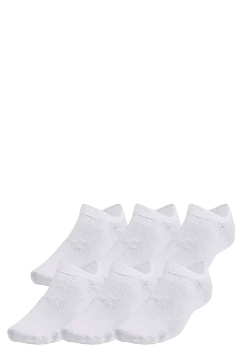 Κάλτσες Under Armour Χαμηλή Essential No Show 6pk 1382611-100