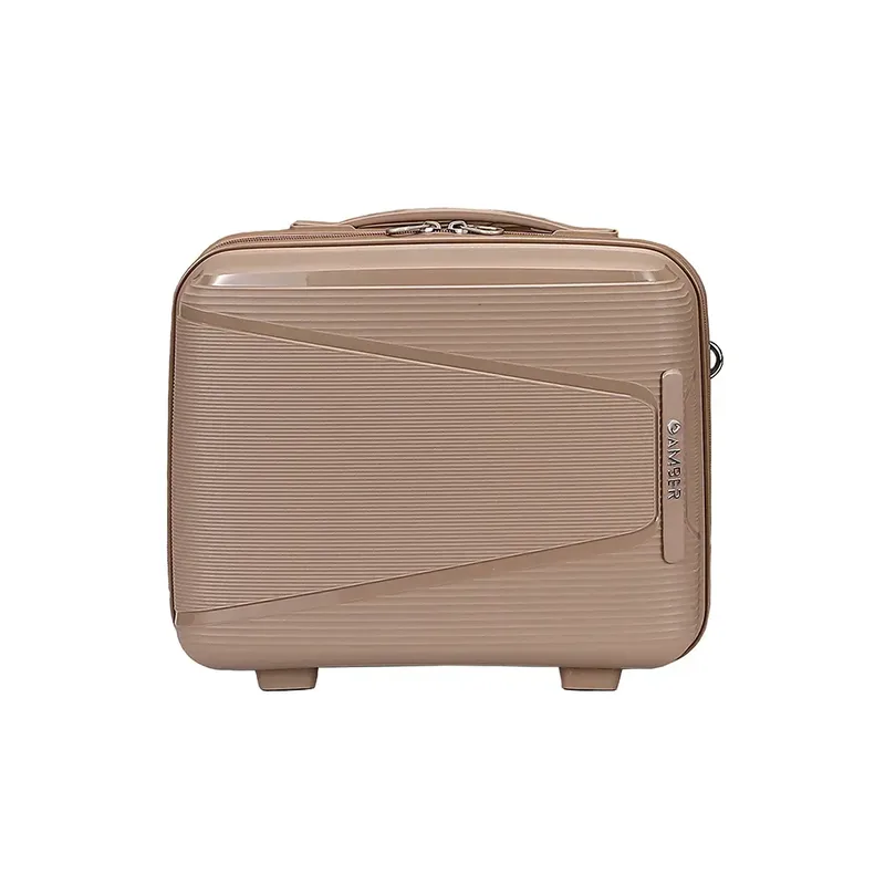 Beauty Case AMBER Mόκα AM1018