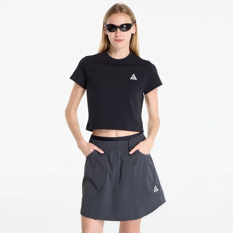 T-shirt Nike ACG Women's Dri-FIT Short-Sleeve Top Black/ Summit White M