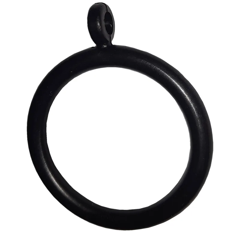 Κρίκοι Κουρτίνας 10τμχ (Φ19) Grace Black 519010