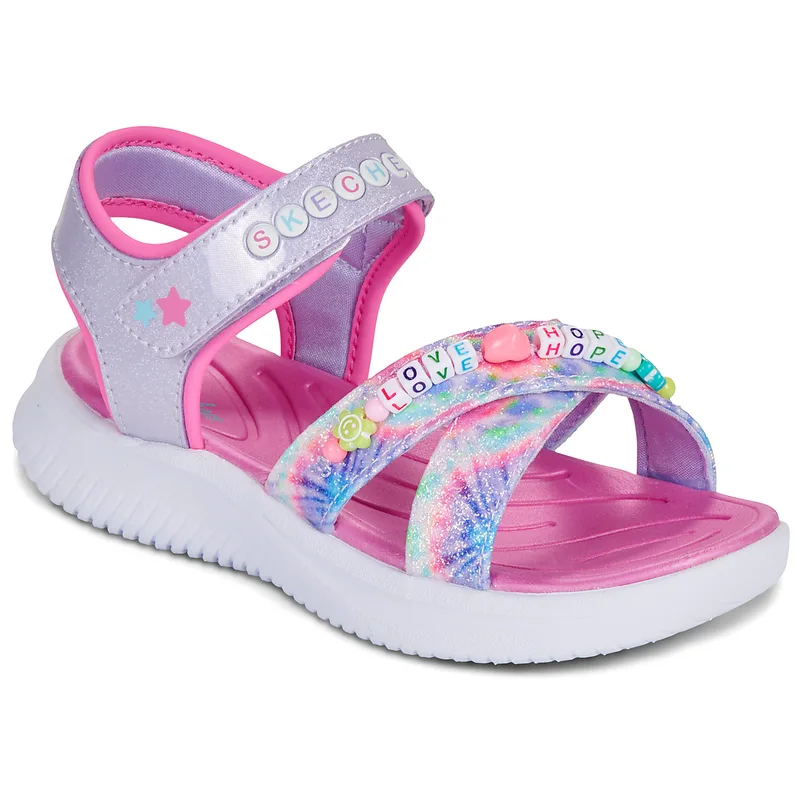 Σανδάλια χωρίς τακούνι Skechers JUMPSTERS SANDAL TIE DYE BFFS