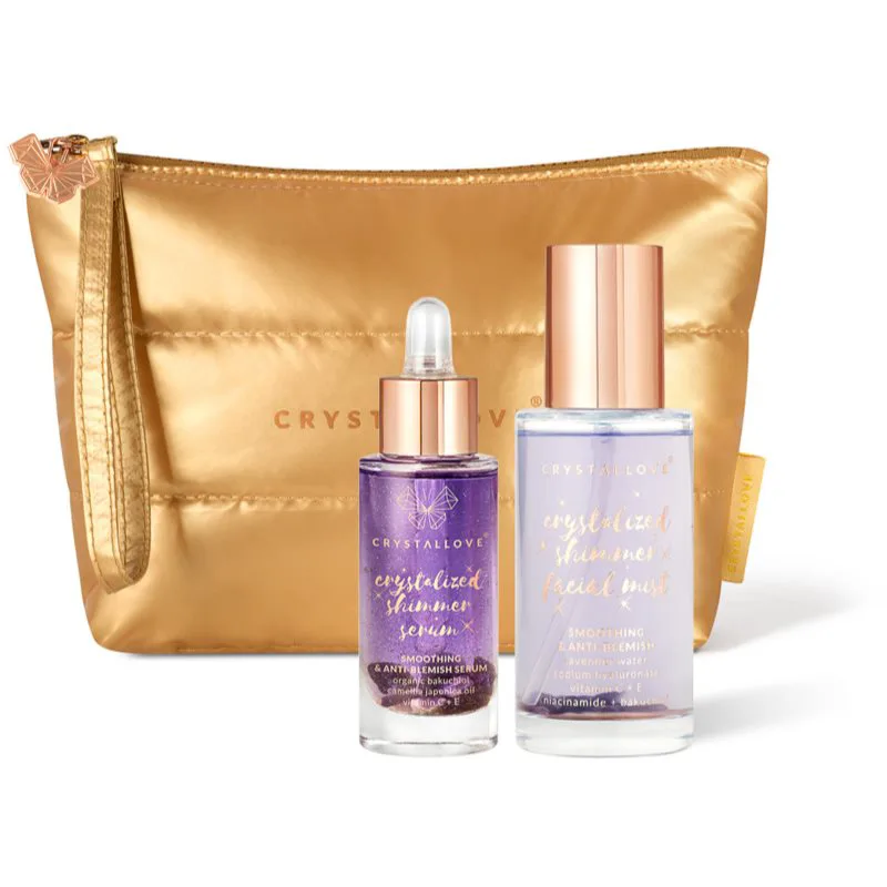 Crystallove Amethyst Skincare Duo σετ περιποίησης για την επιδερμίδα