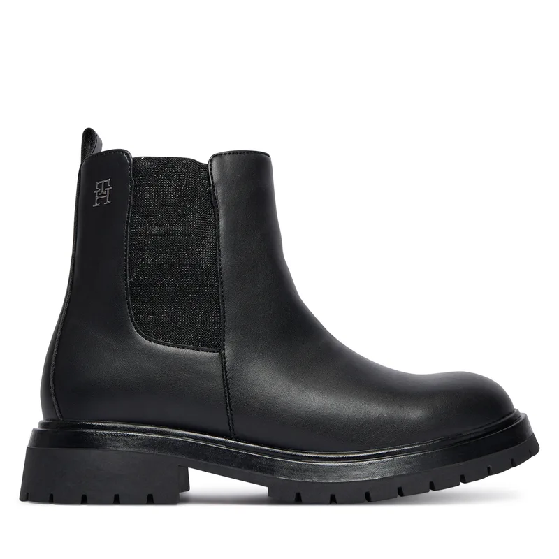 Μποτάκια Tommy Hilfiger Chelsea Boot T3A5-34152-1355 D Μαύρο