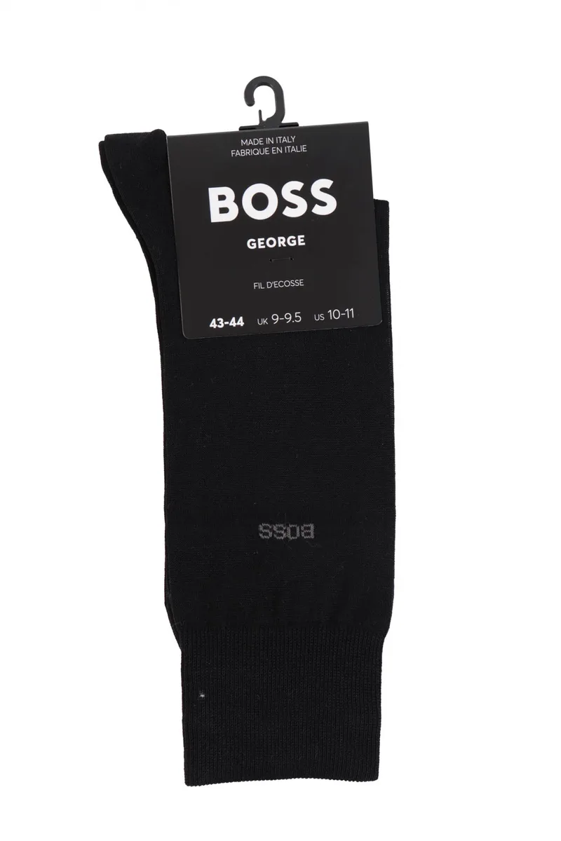 BOSS ΚΑΛΤΣΕΣ FILE D ECOSE GEORGE RS UNI MC ΜΑΥΡΟ