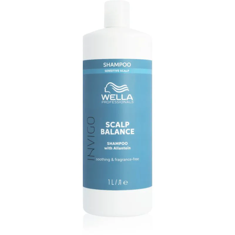 Wella Professionals Invigo Scalp Balance ενυδατικό και καταπραϋντικό σαμπουάν για ευαίσθητο δέρμα της κεφαλής 1000 ml