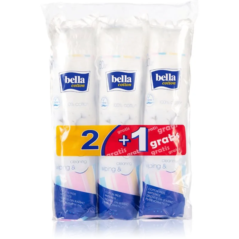 BELLA Cotton δίσκοι για ντεμακιγιάζ 240 τμχ