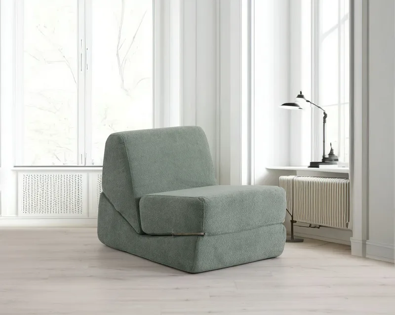 Πολυθρόνα Κρεβάτι Origami Convertable - Green 560Are4172 (100x70x70)