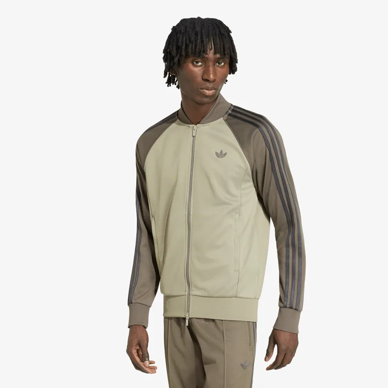 Μπουφάν adidas SST Track Top Silver Pebble XL