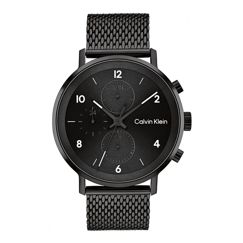 CALVIN KLEIN Modern Multifunction Black Steel Bracelet 25200108