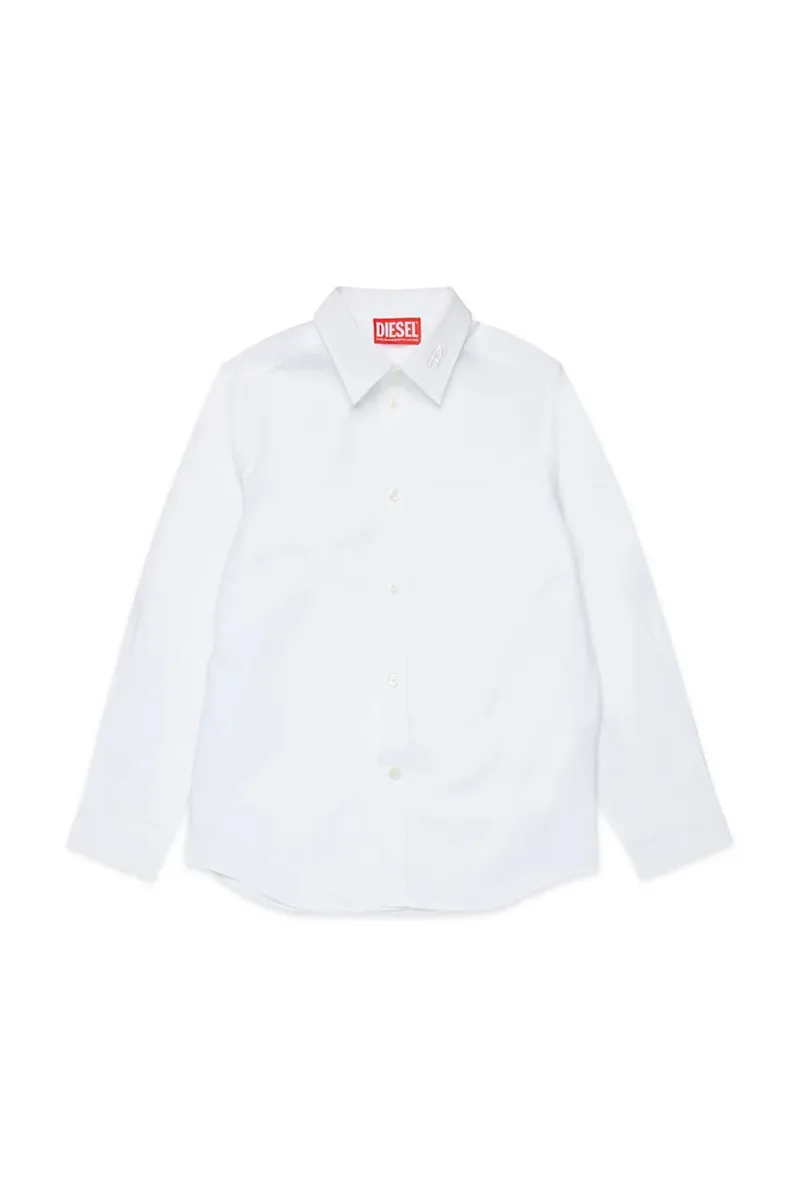 Παιδικό βαμβακερό πουκάμισο Diesel CSTANLEY SHIRT