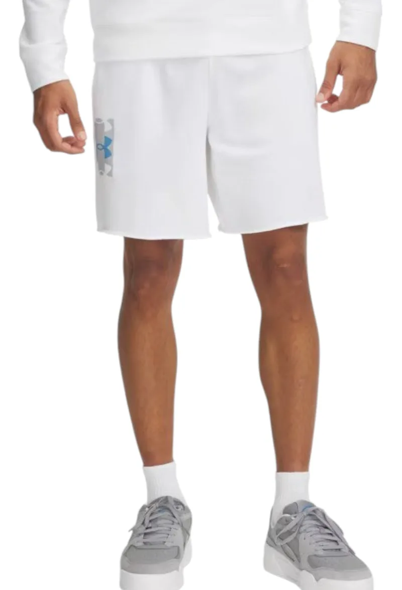 Σορτς Under Armour Rival Terry Logo 8in 1390147-100 Ανδρικό