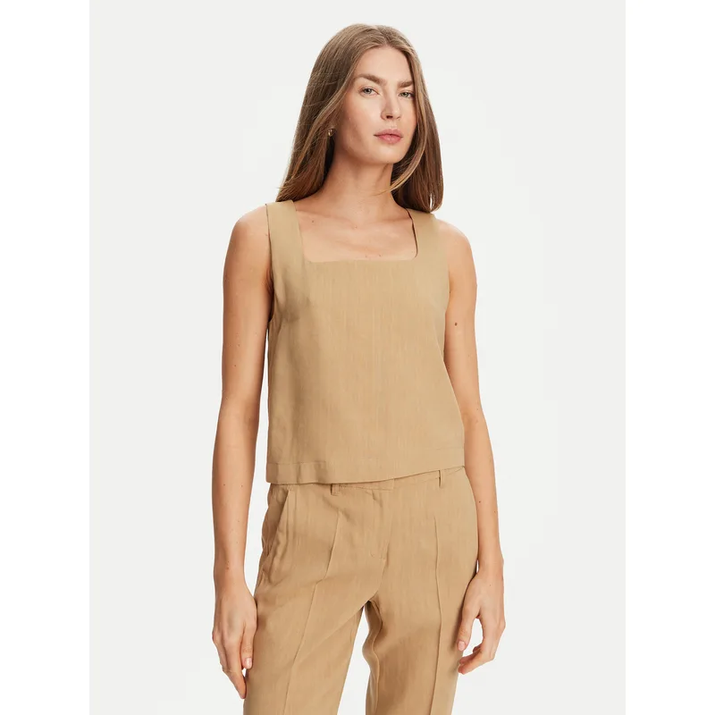 Marella Τοπ Terni 2513161055 Μπεζ Regular Fit