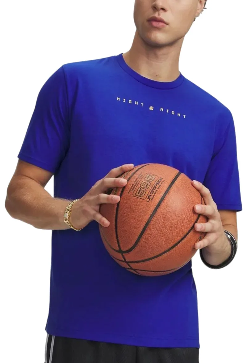 Μπλούζα Κοντομάνικη Under Armour Curry Night Night 6009783-400 Ανδρικό