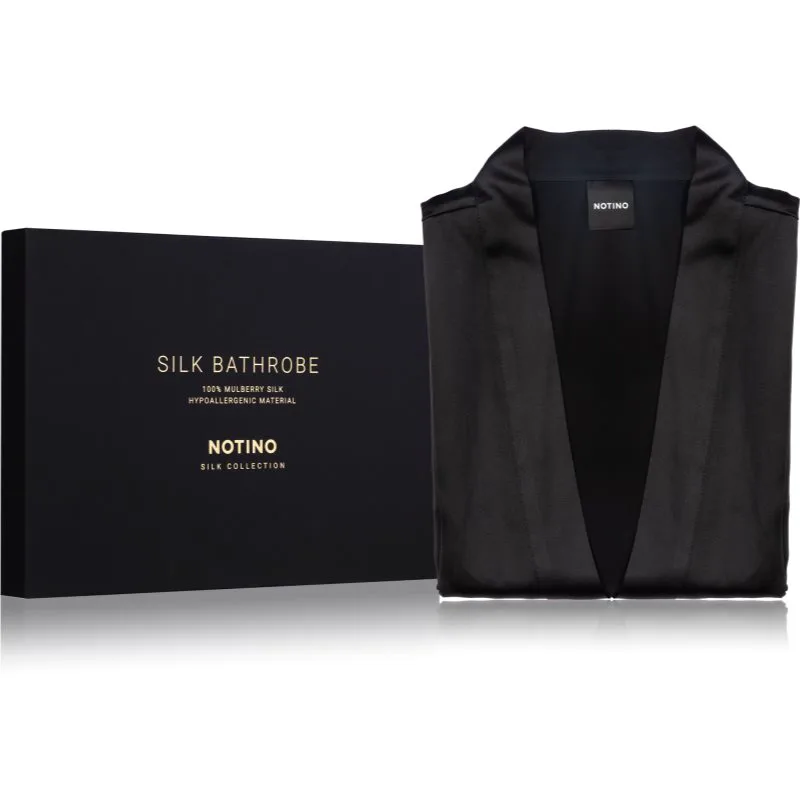 Notino Silk Collection Silk Bathrobe μεταξωτό μπουρνούζι