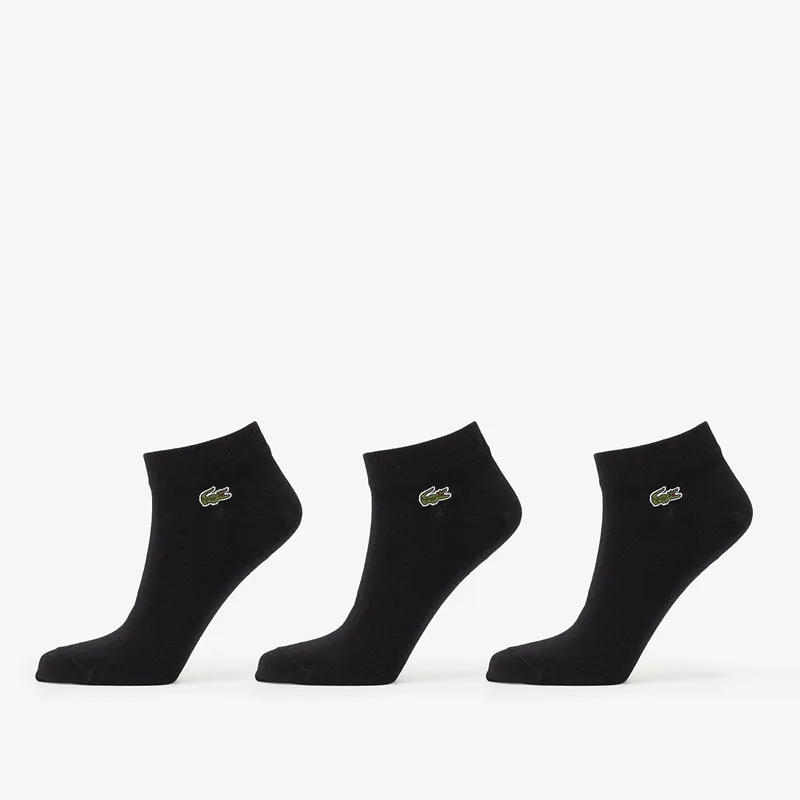 LACOSTE Socks Black/ Black-Black 36-39