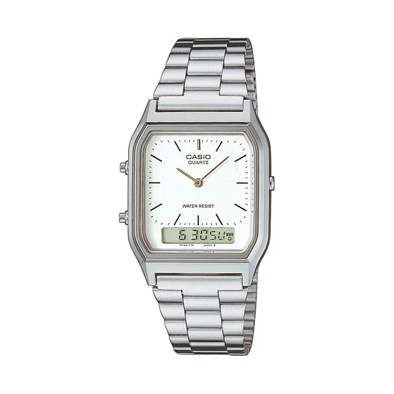 Ρολόι Casio AQ-230A-7DMQYES Ασημί