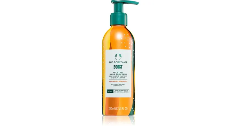 The Body Shop Mandarin & Bergamot Shampoo for hair and body 200 ml