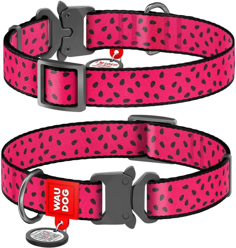 ΠΕΡΙΛΑΙΜΙΟ WAUDOG WATERMELON METAL FASTEX (25MM / 35-58CM)