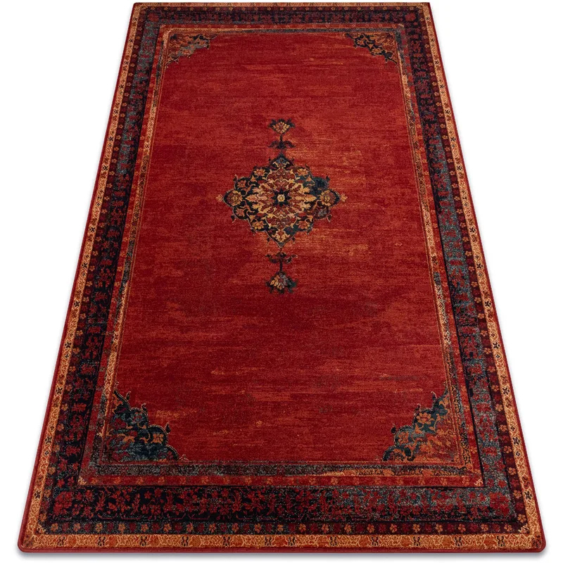 Χαλιά Rugsx Μαλλί χαλί POLONIA SAMARKAND κόκκιν 100x150 cm
