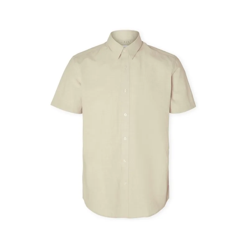 Πουκάμισο με μακριά μανίκια Selected Slimsun Shirt - Pure Cashemere