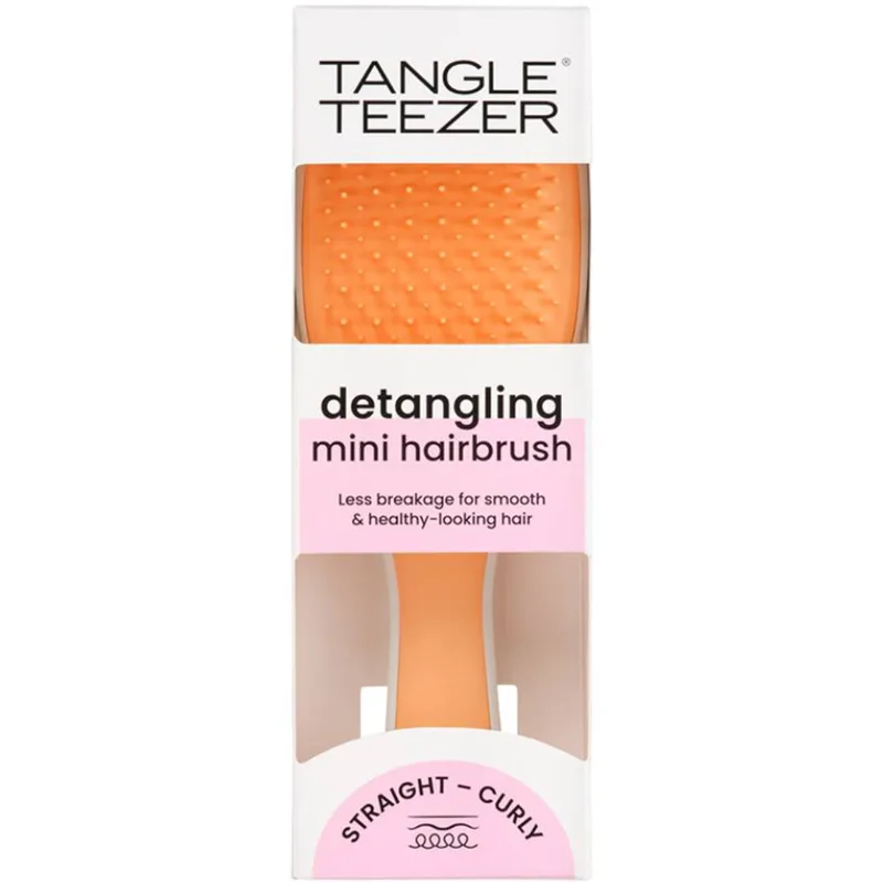 Tangle Teezer The Mini Ultimate Detangler Millenian Ροζ Mini Βούρτσα Μαλλιών για Ξεμπέρδεμα Χωρίς Σπάσιμο & Εύκολη Μεταφορά 1 Τεμάχιο
