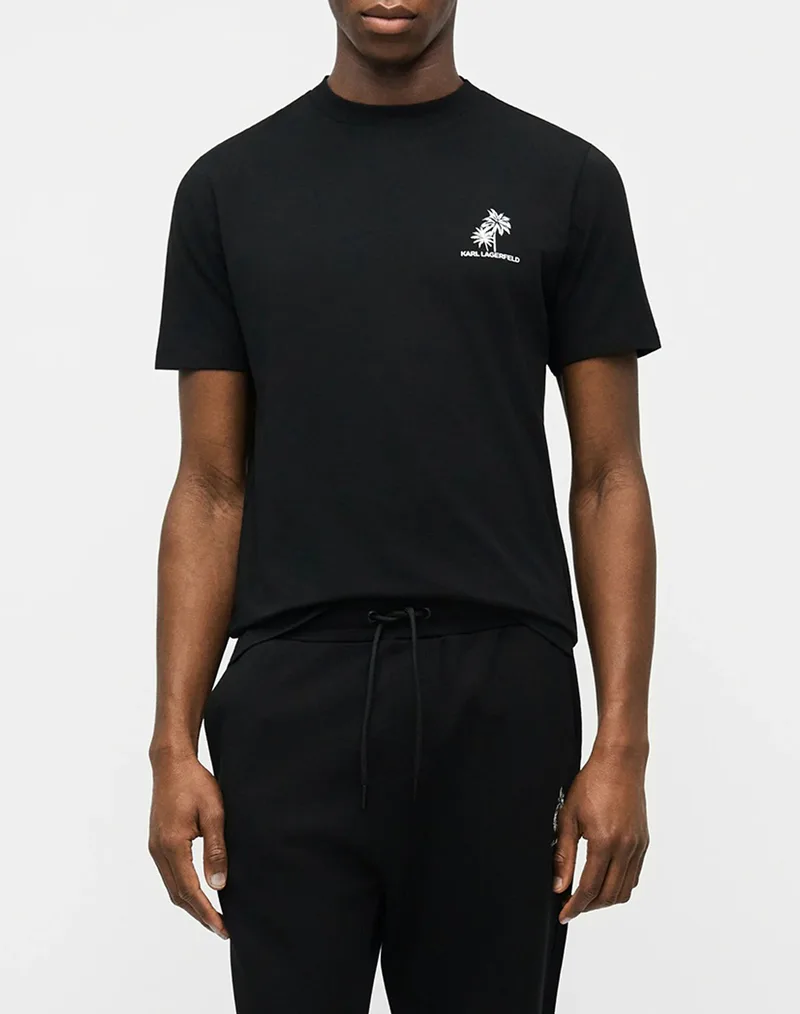 KARL LAGERFELD T-SHIRT CREWNECK 755041-562221-990 Black