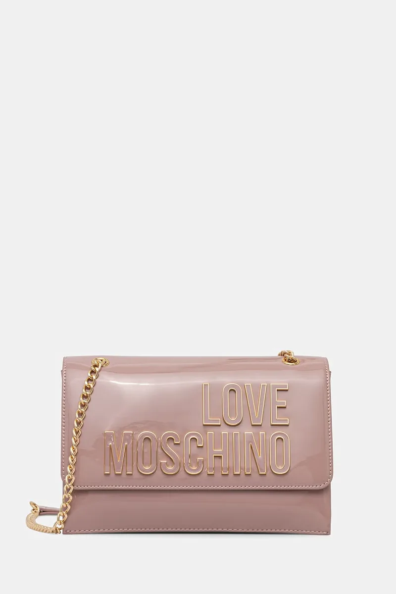 Love Moschino Μικρή γυναικεία τσάντα από απομίμηση δέρματος