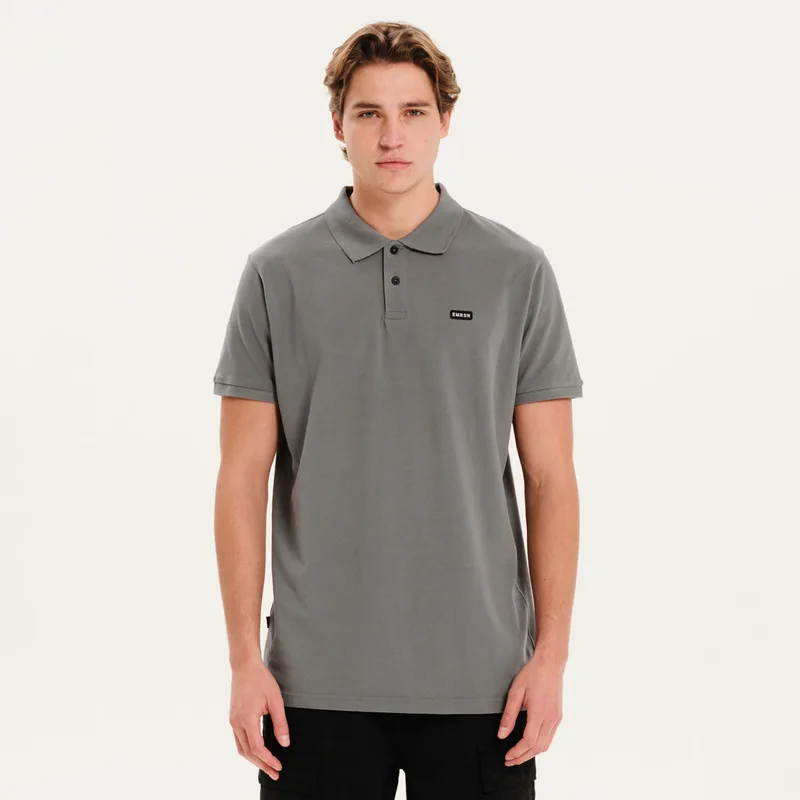 EMERSON MEN'S POLO SHIRT ΓΚΡΙ