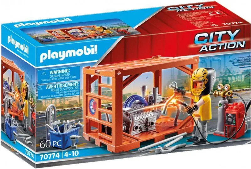 PLAYMOBIL 70774 ΚΑΤΑΣΚΕΥΑΣΤΗΣ CONTAINER