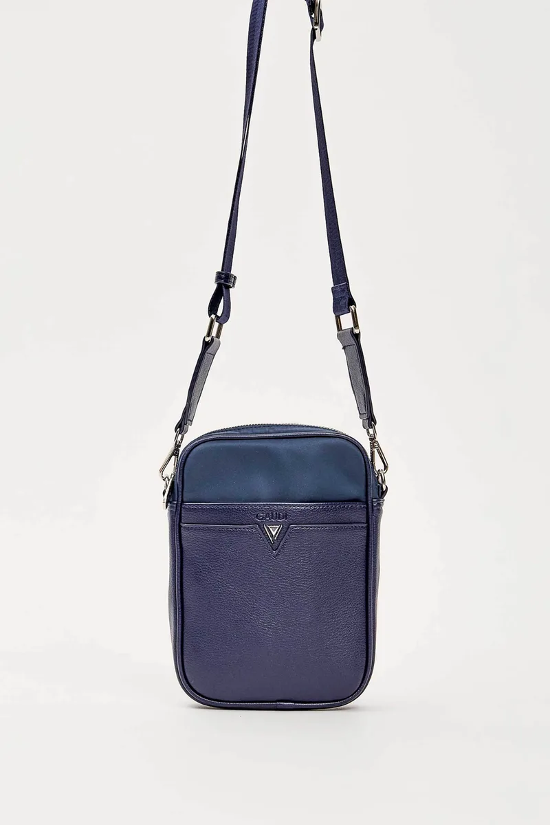 Gaudi ανδρική τσάντα crossbody "Greg" - V6AE-12885 Μπλε Σκούρο