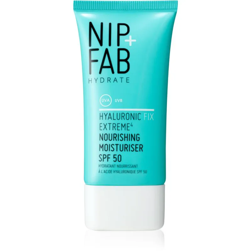 NIP+FAB Hyaluronic Fix Extreme4 ενυδατική κρέμα προσώπου SPF 50 50 ml