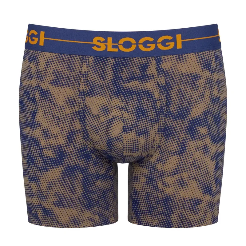 Sloggi Men Go Short 2 Τεμάχια - Μώβ-Πουά