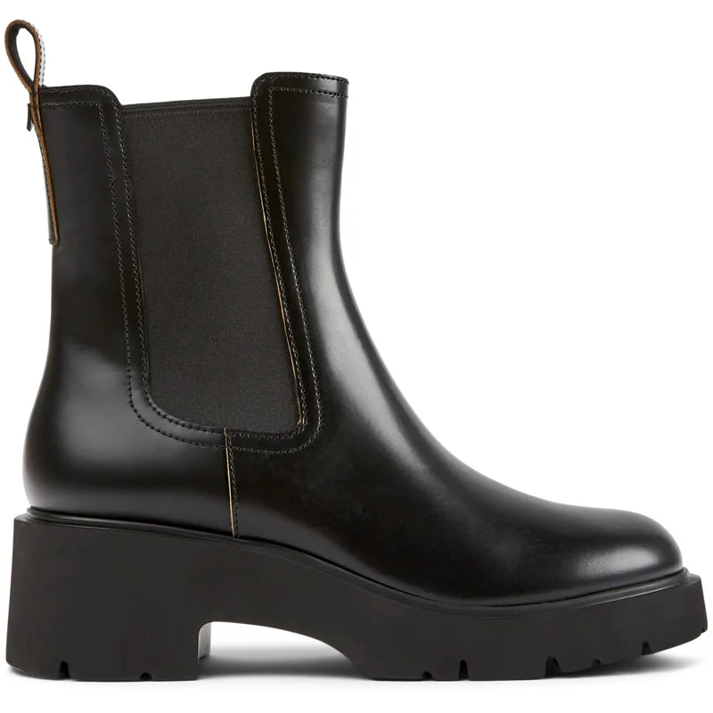 CAMPER Milah - Μπότες Για Γυναικεία - Μαύρο, Μέγεθος 36, Smooth leather