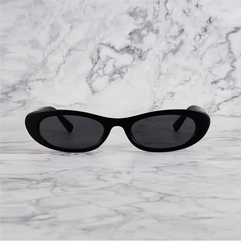 TINA 23EP1 - TINA - BLACK - GRAY Sunglasses | Black | Gray Shades | Explicit Poets Sunglasses